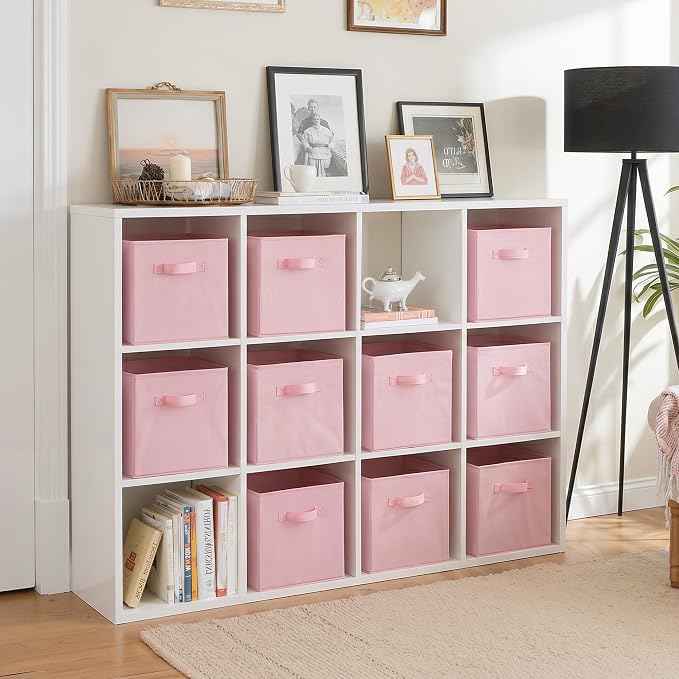Cupic Cupid 11x11 Storage Cubes, 10 Pack Open Storage Bins - Image 6