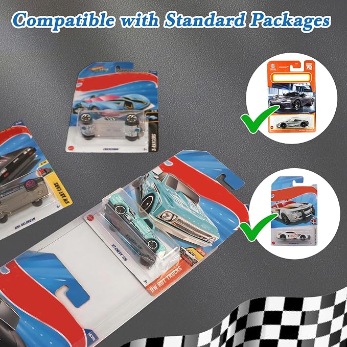 20 Pcs Model Car Display Case Wall Mount Compatible - Image 5