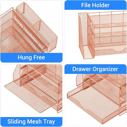 OPNICE Desk Organizer, 4-Tier Desktop File Organizer - Image 6