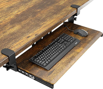 AX WABER Keyboard Tray Under Desk Pull Out by 1