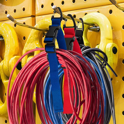 24 Pack 17 Inch Adjustable Extension Cord Holder Organizer - Image 2