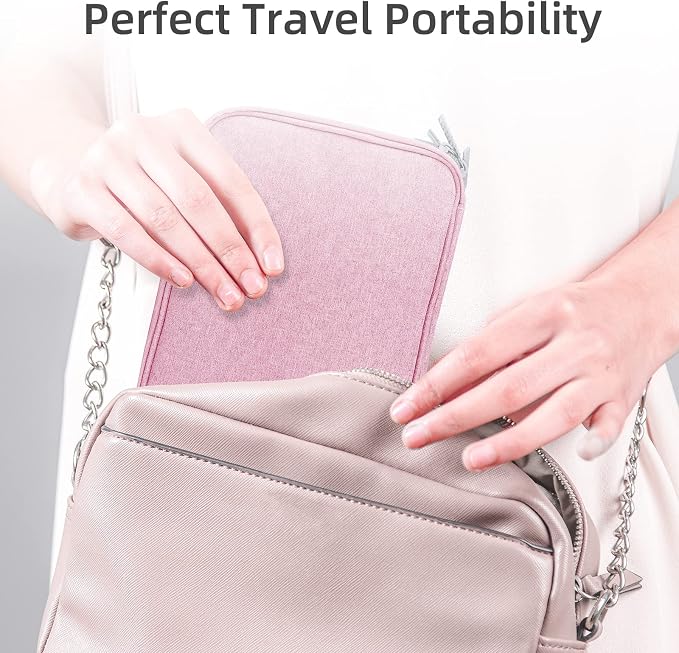 Electronic Organizer Travel Case, Travel Cable Bag, Water Resistant, Double - Image 6