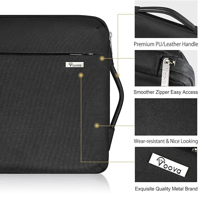 Voova Laptop Sleeve Case 13 13.6 Inch - Image 5