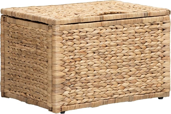 eHemco Storage Trunk with Metal Frame, 20.5 by 14.8 by 13.4 Inches | Safety - Image 3