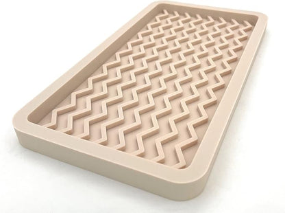 Happitasa Silicone Kitchen Sink Organizer Tray, Sponge Holder and Countertop by Happitasa