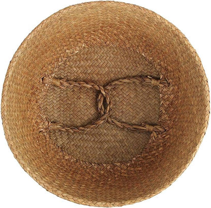 Woven Seagrass Belly Basket for Storage Plant Pot and Laundry, Picnic and - Image 3
