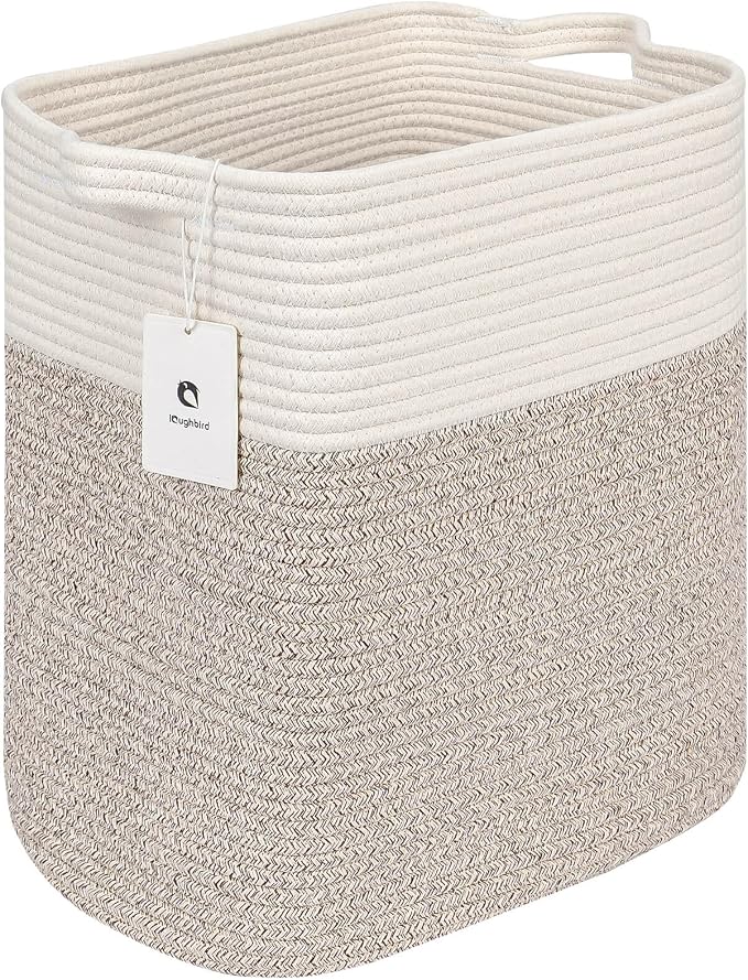 Collapsible Laundry for Hamper, Medium Large Storage Bins Fabric Storage Box - Image 8