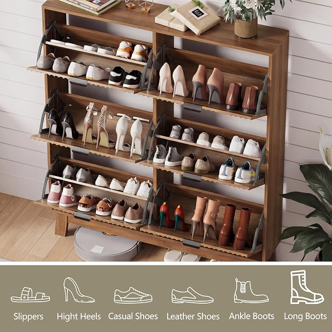 Shoe Cabinet Storage for Entryway - Image 4