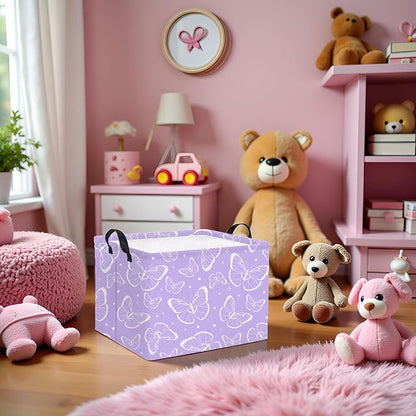 Rectangular Kids Storage Basket Baby Storage Basket - Image 2