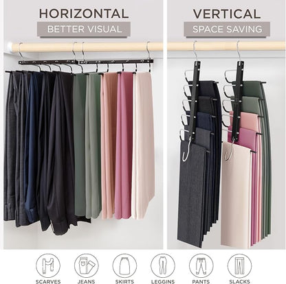 MORALVE Pants Hangers Space Saving - Image 4