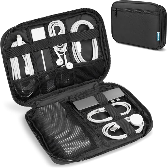PAVILIA Travel Cord Organizer Case by PAVILIA