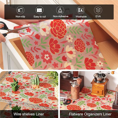 Cooyes Shelf Liner – Premium Non-Adhesive Cabinet & Drawer Liner - Image 5