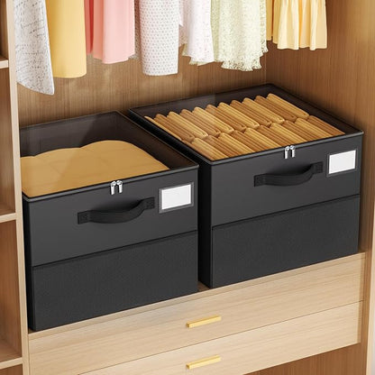 Large Reinforced 2 Pack Shoe Organizer - Image 9