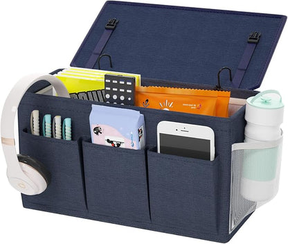 Dual-purpose Bedside Caddy Bedside Organizer, Bed Caddy by Edudif
