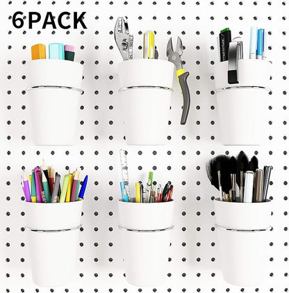 Kuhome 6 Sets Pegboard Hooks by Kuhome