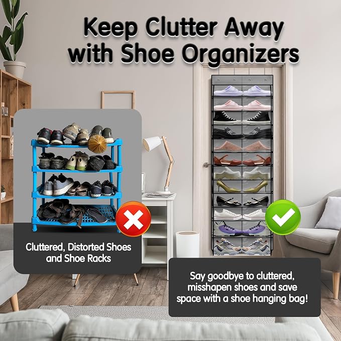 Over The Door Shoe Organizer - Image 6
