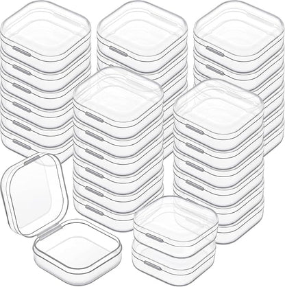 Jetec 30 Pieces Mini Plastic Clear Beads Storage Containers Box by Jetec