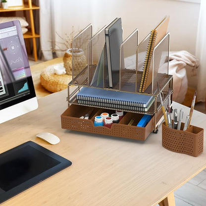 Simple Houseware Desk File Organizer - Image 7