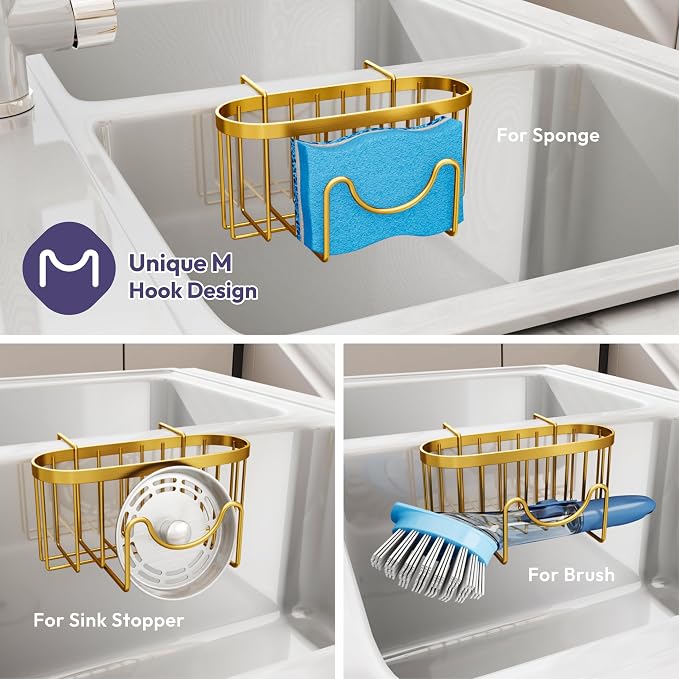 SWTYMIKI Sponge Holder for Kitchen Sink - Image 3
