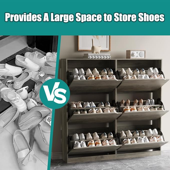 Xixini Shoe Storage Cabinet for Entryway - Image 5