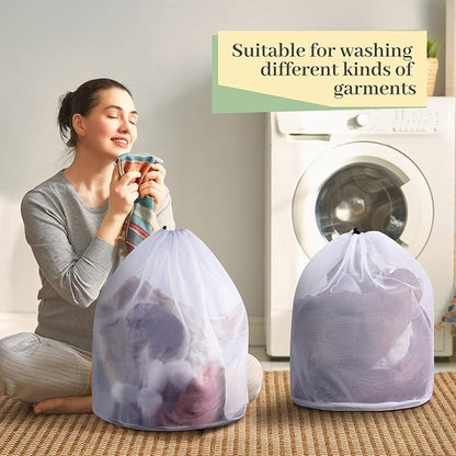 48 Pcs 24 * 32 Inches Fine Mesh Laundry Bag - Image 4