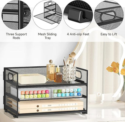 Subekyu 3 Tier Paper Letter Tray Organizer - Image 6