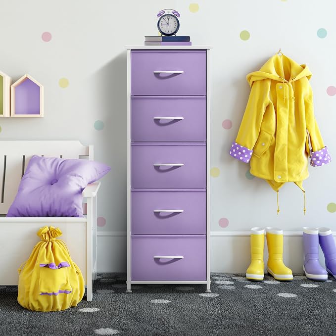 Sorbus Fabric Dresser for Kids Bedroom - Image 6