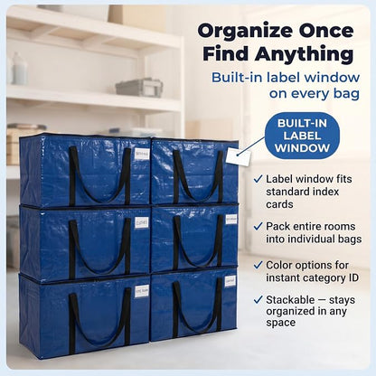 ClearSpace Heavy Duty Moving Bags or Storage Bag – Large Moving Boxes - Image 6