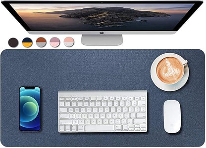 SUJAYU Dual Sided PU Leather Desk Pad, Mouse Pad, Office Desk Mat, Non-Slip by SUJAYU
