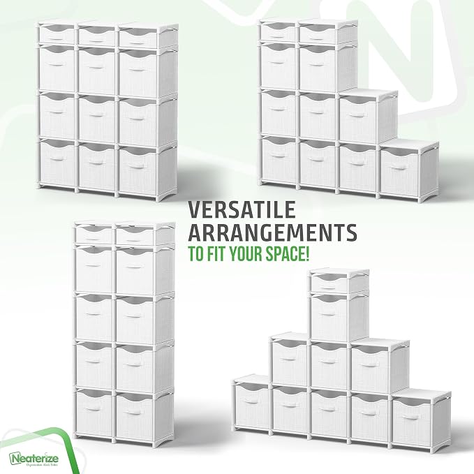 12 Cube Closet Organizers And Storage | Includes All Storage Cube Bins | Easy - Image 4