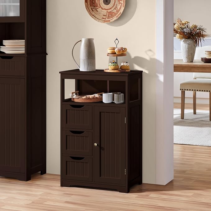 Yaheetech Freestanding Bathroom Storage Cabinet - Image 10