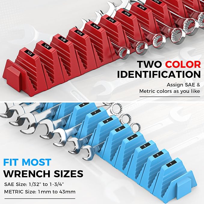 48PCS Magnetic Modular Wrench Organizers - Image 2