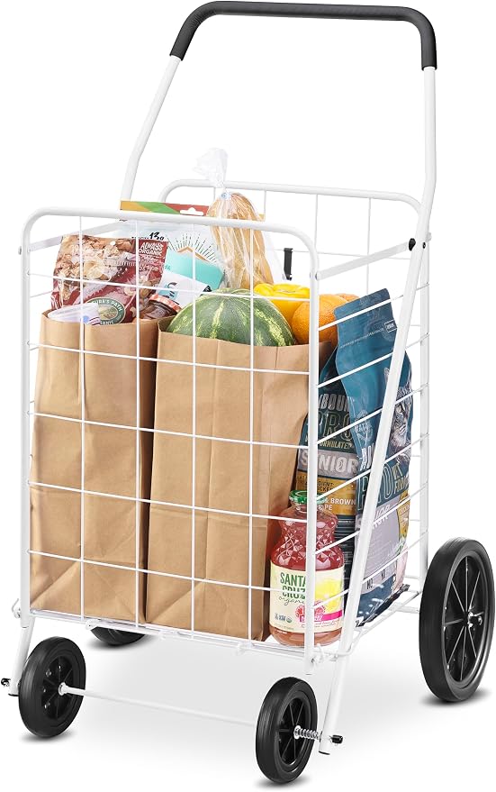 Whitmor Deluxe Utility Foldable Shopping Cart - Image 4