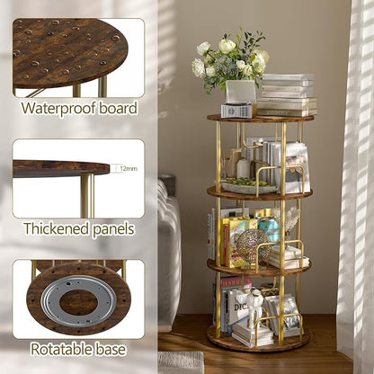 Rotating Bookshelf, Revolving Bookcase - Image 5