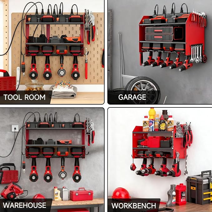 Power Tool Organizer Wall Mount - Image 6