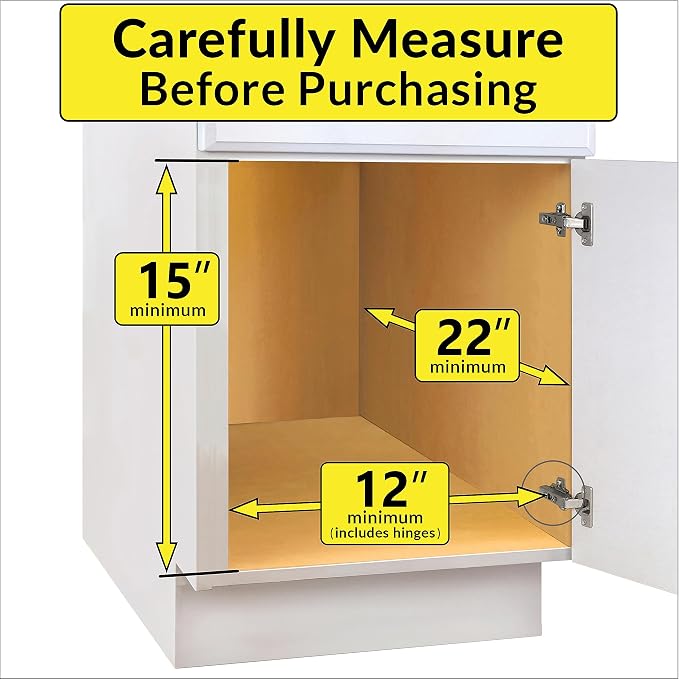LYNK PROFESSIONAL® Pull Out Under Sink Kitchen Cabinet Organizer - Image 5