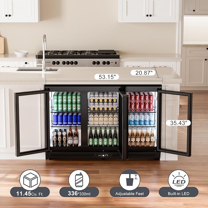 COTLIN 11.45 Cu.Ft Back Bar Beverage Cooler - Image 5