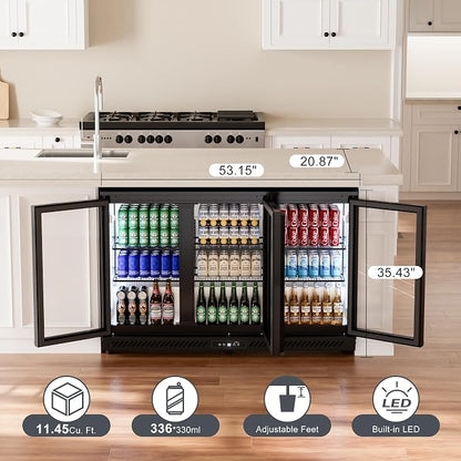 COTLIN 11.45 Cu.Ft Back Bar Beverage Cooler - Image 5