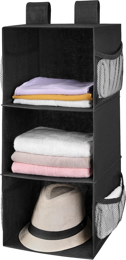 MAX Houser 3-Shelf Hanging Closet Organizer, Hanging Sweater Organizer by MAXHouser