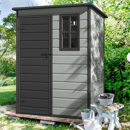 DWVO 5x3 FT Outdoor Storage Shed - Image 9