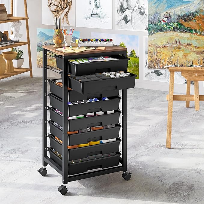 SYKIARIOL Rolling Storage Cart - Image 4