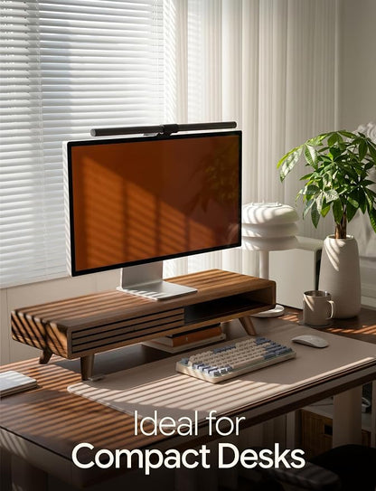 Tinamo 24" Wood Monitor Stand Riser - Image 4