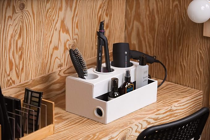 J JACKCUBE DESIGN Hair Tool Organizer Dryer Holder Hair Styling Accessories - Image 3