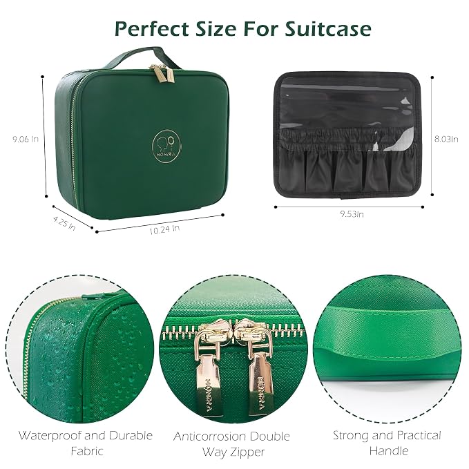 MOMIRA Travel Makeup Bag Cosmetic Bag Makeup Organizer Bag - Image 2
