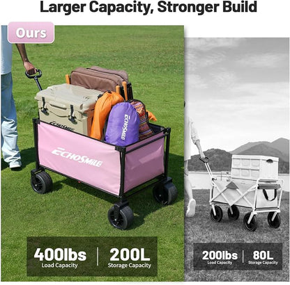 EchoSmile Collapsible Wagon Cart - Image 3