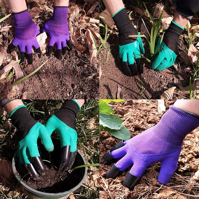 DCCPAA Garden Gloves with Claws, Claw Gardening Gloves - Image 5