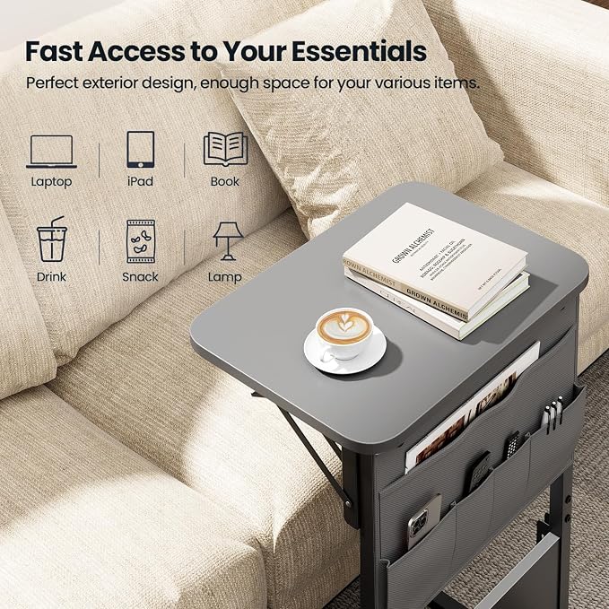 HLDIRECT C Shaped End Table - Image 5