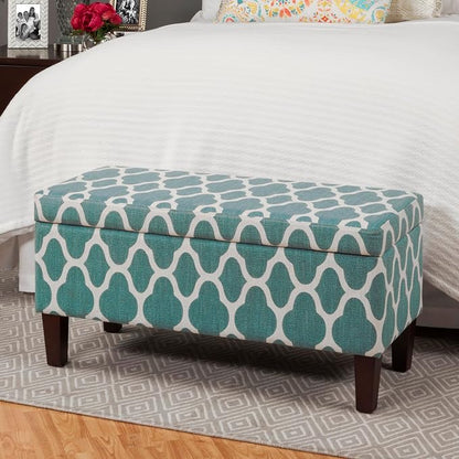 HomePop 36" Storage Ottoman Bench - Image 8
