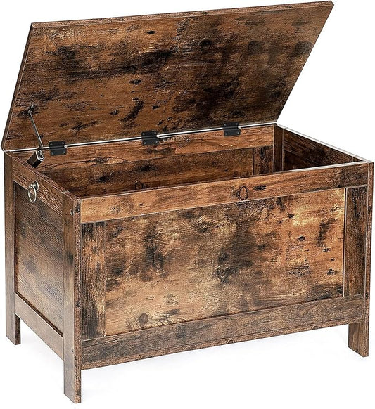 HOOBRO Toy Box, Retro Wooden Look Storage Chest by HOOBRO