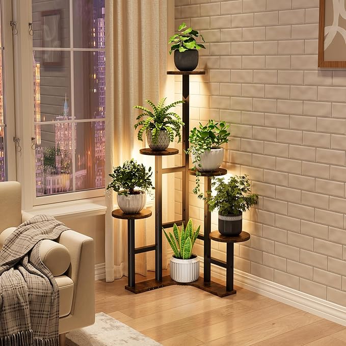 Yzosvki Corner Plant Stand Indoor - Image 2